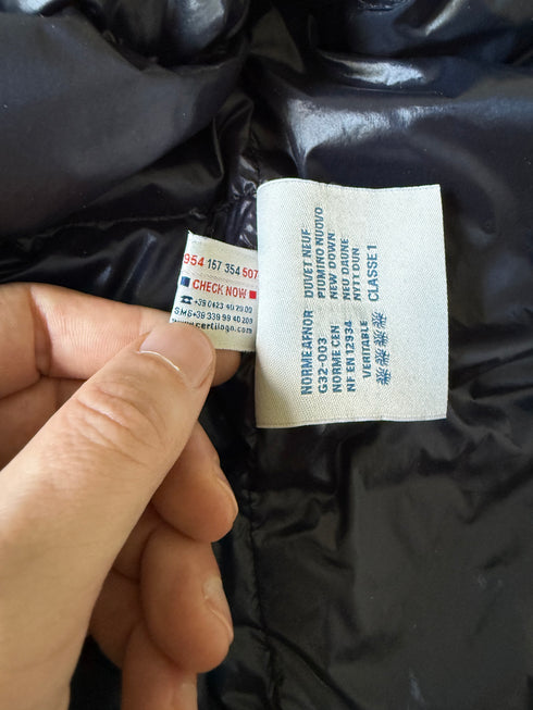 Moncler Gui Gilet Size 1 Navy Blue